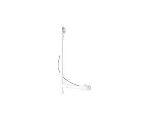 Schedule 20 1-1/2" Tubular ABS Cable Operated Bath Waste & Overflow - Body Only - Patented Flexible Overflow Neck
