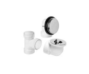 MOUNTAIN PLUMBING BDR20PP45//PEW Pp Cable Operated Bath Waste With Trimm3