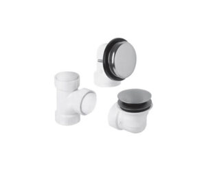 ABS Plumber's Half Kit with EZ Click® Trim (Designer Face Plate)