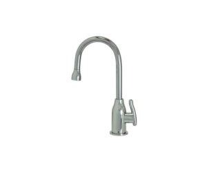 Point-of-Use Drinking Faucet with Modern Curved Body & Handle