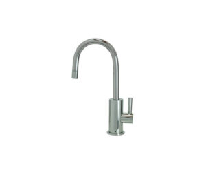 Point-of-Use Drinking Faucet with Contemporary Round Base & Handle