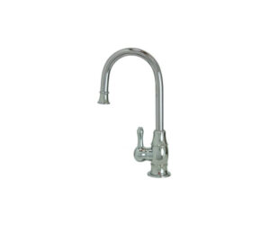 Hot Water Faucet with Traditional Curved Body & Curved Handle