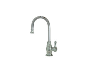 Point-of-Use Drinking Faucet with Traditional Curved Body & Curved Handle