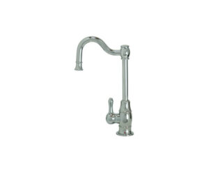 Hot Water Faucet with Traditional Double Curved Body & Curved Handle