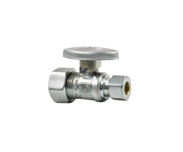 Brass Oval Handle with 1/4 Turn Ball Valve - Lead Free - Straight ...