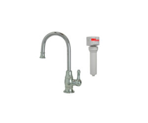 Point-of-Use Drinking Faucet with Traditional Curved Body & Curved Handle & Mountain Pure¨ Water Filtration System