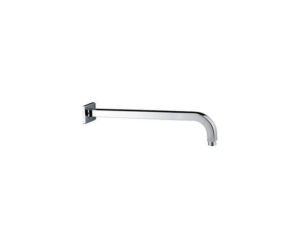 12" Curved Square Wall Rain Arm