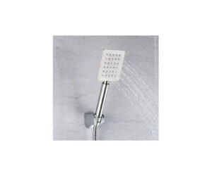 Square Stainless Steel Bent Hand Shower