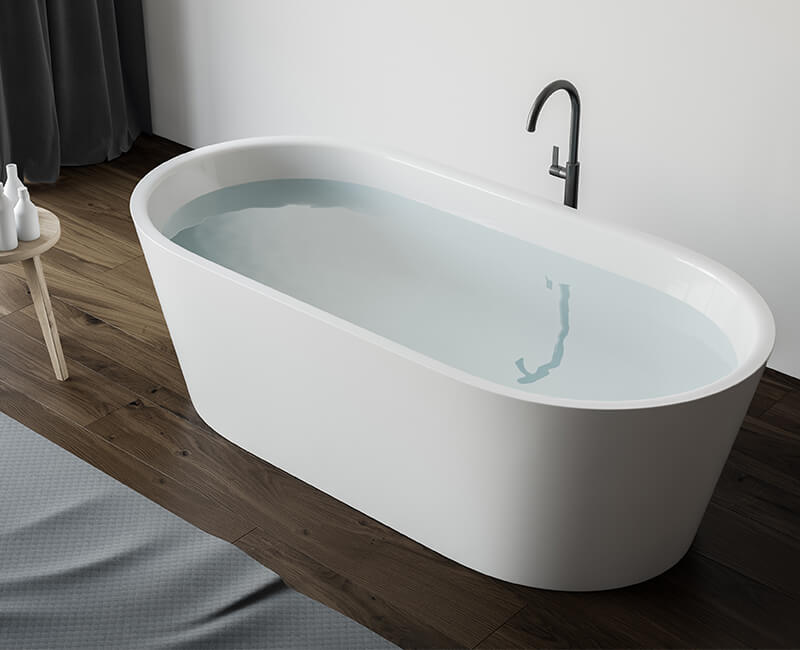 Install Freestanding Bathtubs, How To Rough In Bathtub