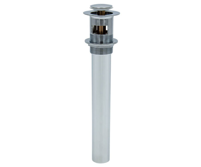 Tenzo Round Lavatory Drain Without Overflow DR-WOF-01-XX