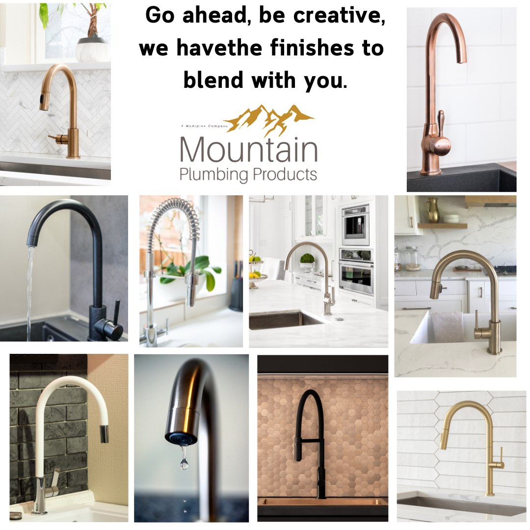 Match the Finish of Your Pre-Existing Faucet to All of Our Kitchen Accessories
