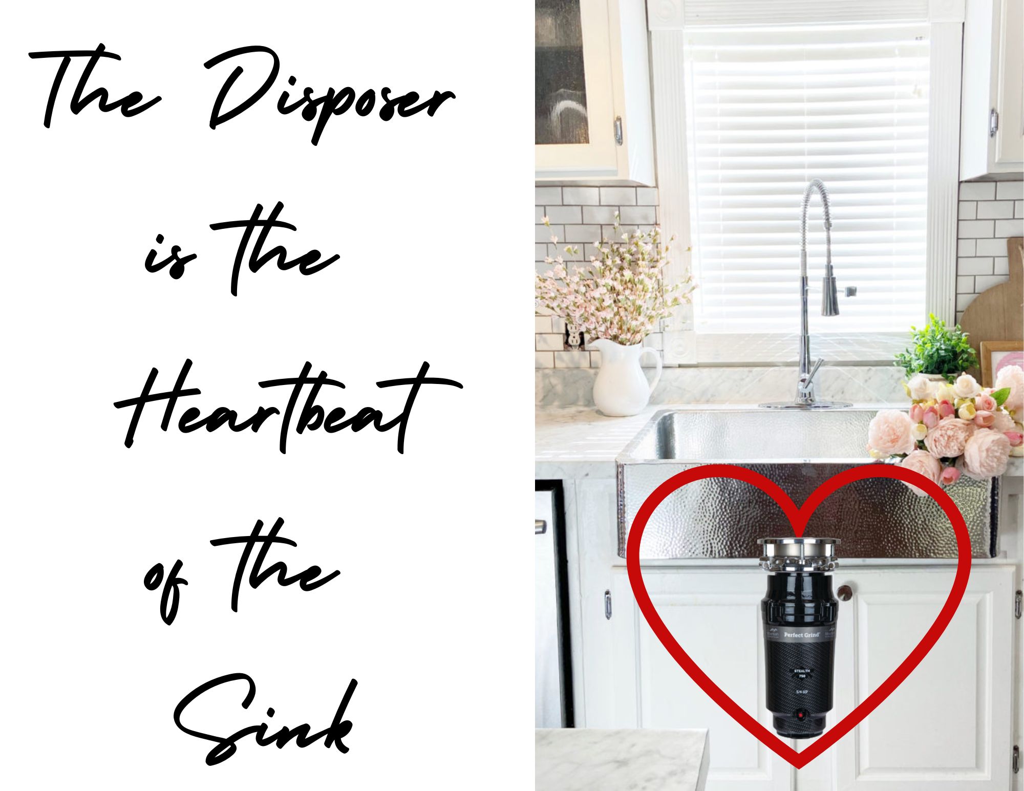 The Disposer id the Heartbeat of the Kitchen Sink - Choose STEALTH