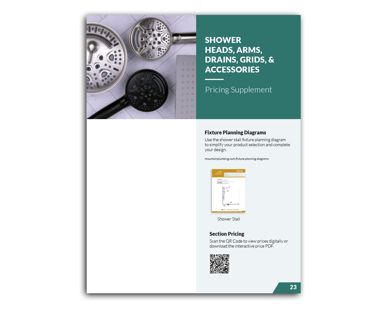 MPP 2026 Cover Image - Pricing Supplement - Shower Heads Arms Drains Grids Accessories