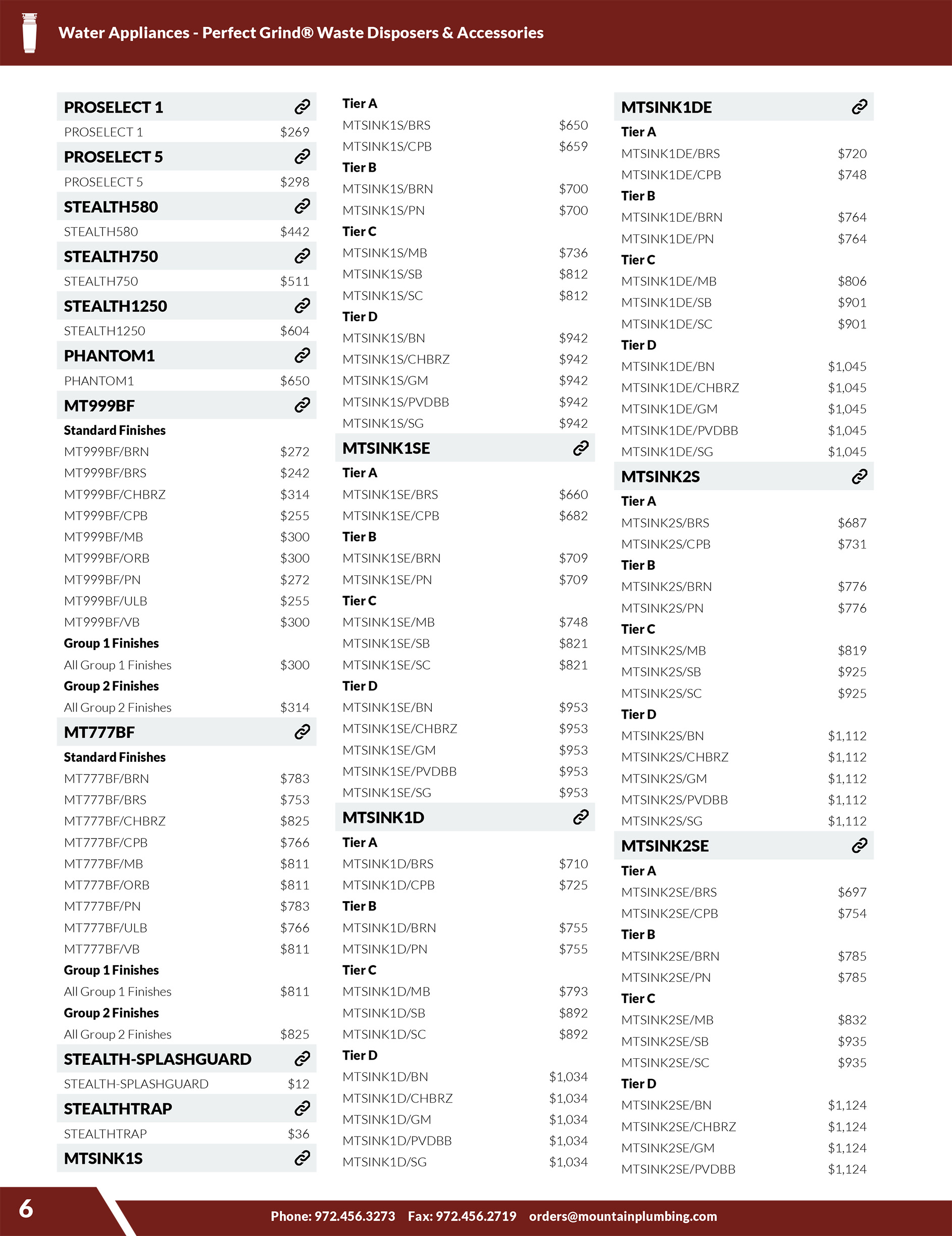 MPP-2026-Pricing-Supplement-Perfect-Grind-Waste-Disposers-Accessories-PAGE1-6-1-2026