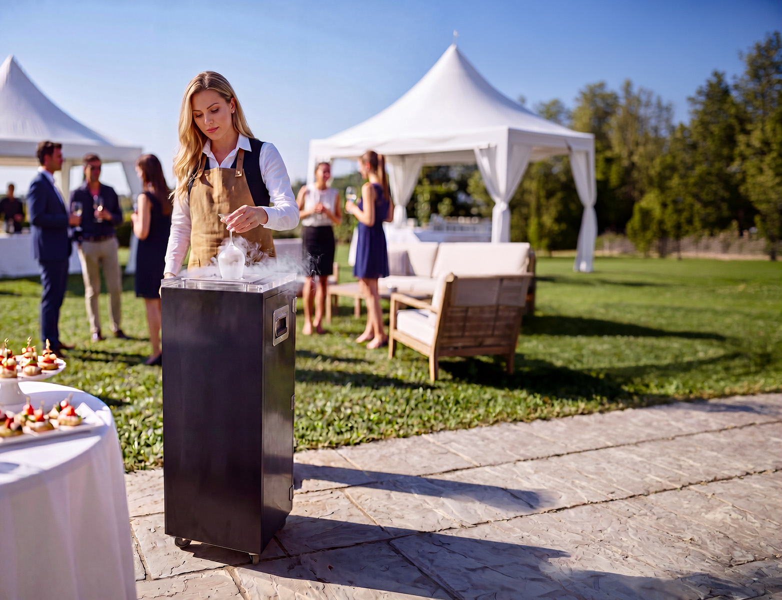 CHILLED Tower outdoor party scene -1